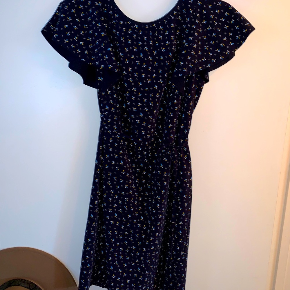 SOLD: LOFT Navy Sundress